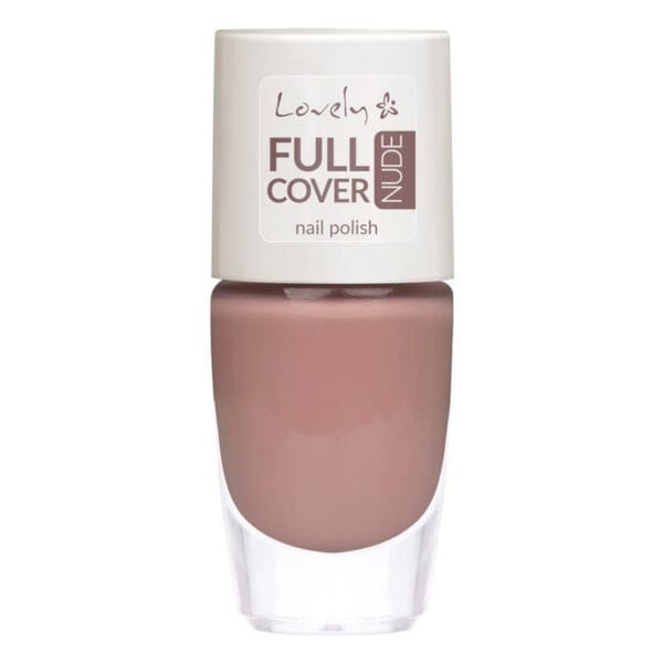 Lovely Nail Polish Full Cover Nude N1