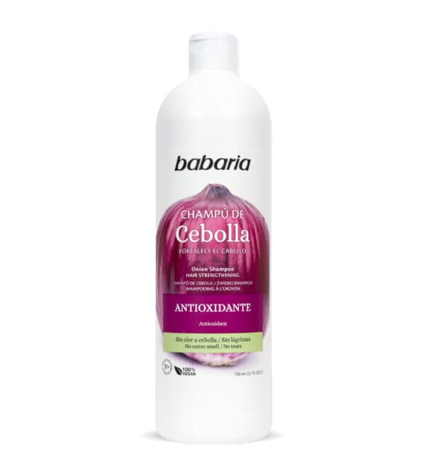BABARIA CHAMPU 700ML.CEBOLLA ANTIOXIDANTE