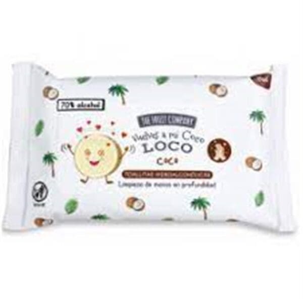 FRUIT COMPANY TOALLITAS MANOS, CARA Y WC 15UD.COCO