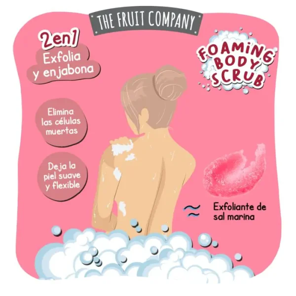 The Fruit Company Exfoliante Corporal 2 en 1 Sandía - Imagen 2