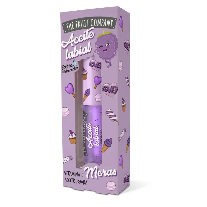The Fruit Company Aceite Labial de Moras - Imagen 2