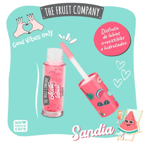 The Fruit Company Aceite Labial de Sandía - Imagen 3