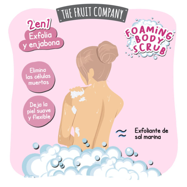 Exfoliante Corporal Fresa 2en1 400 gr TFC - Imagen 2