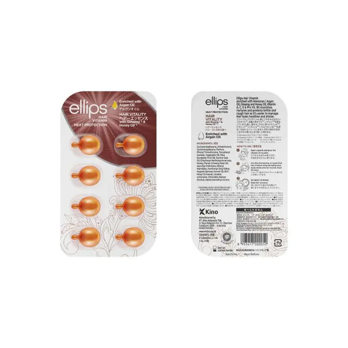 Ellips Vitamina Capilar Aceite de Argán Vitalidad