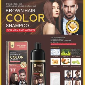 BROWN HAIR COLOR CHAMPU